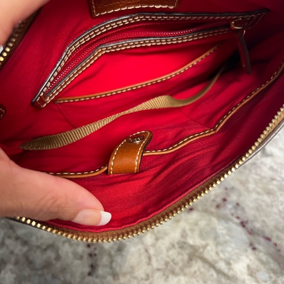 Dooney & Bourke Dark Brown Shoulder Bag - Picture 8 of 14